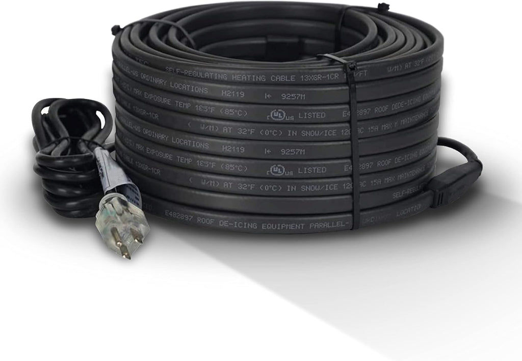 50 Feet 120V Self-Regulating Heat Cable V54248