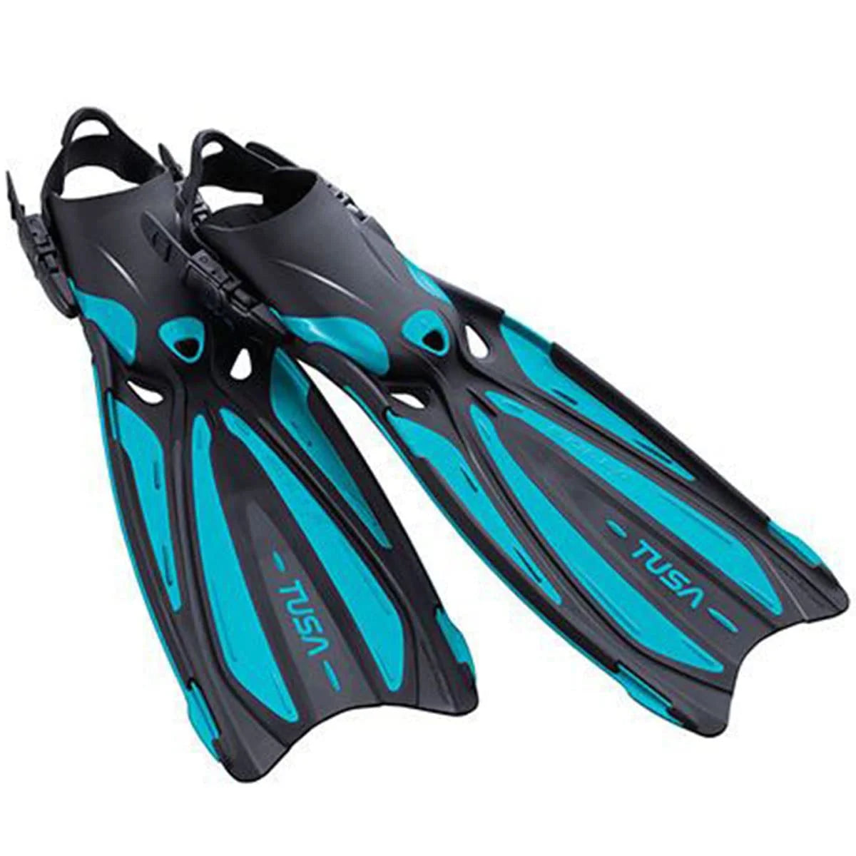 Cobalt Blue Open Heel Scuba Fins H12311
