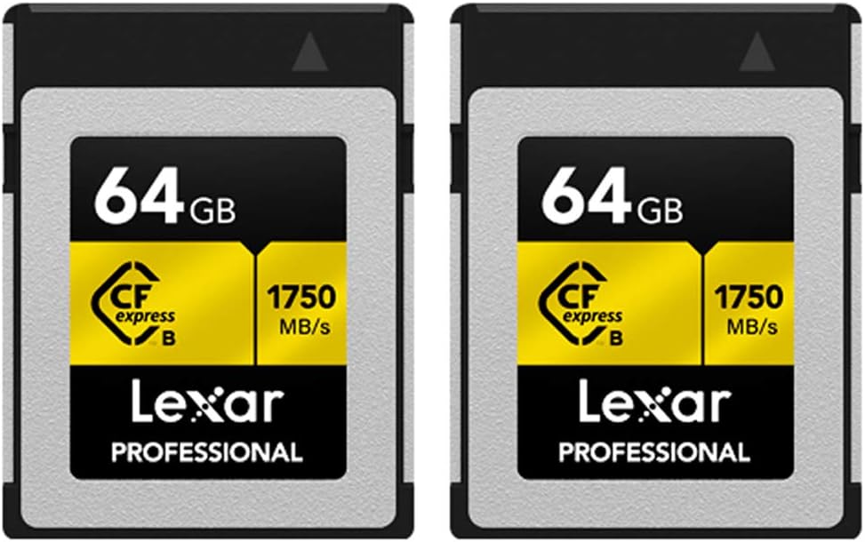 64 GB CFexpress Type B Memory Card 2 Pack A96456