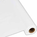 White Plastic Table Cover Roll R647