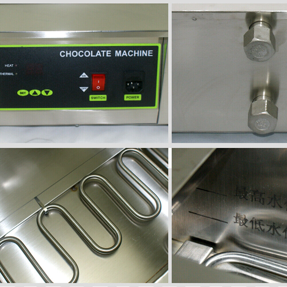 1000W Electric Chocolate Melting Pot Warmer C15861