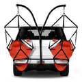 Trailer Hitch Stand and 2 Ripstop Nylon Chairs (Orange) D138012