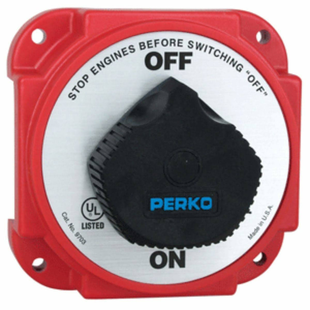 Heavy Duty Battery Disconnect Switch with Alternator Field Disconnect X2743