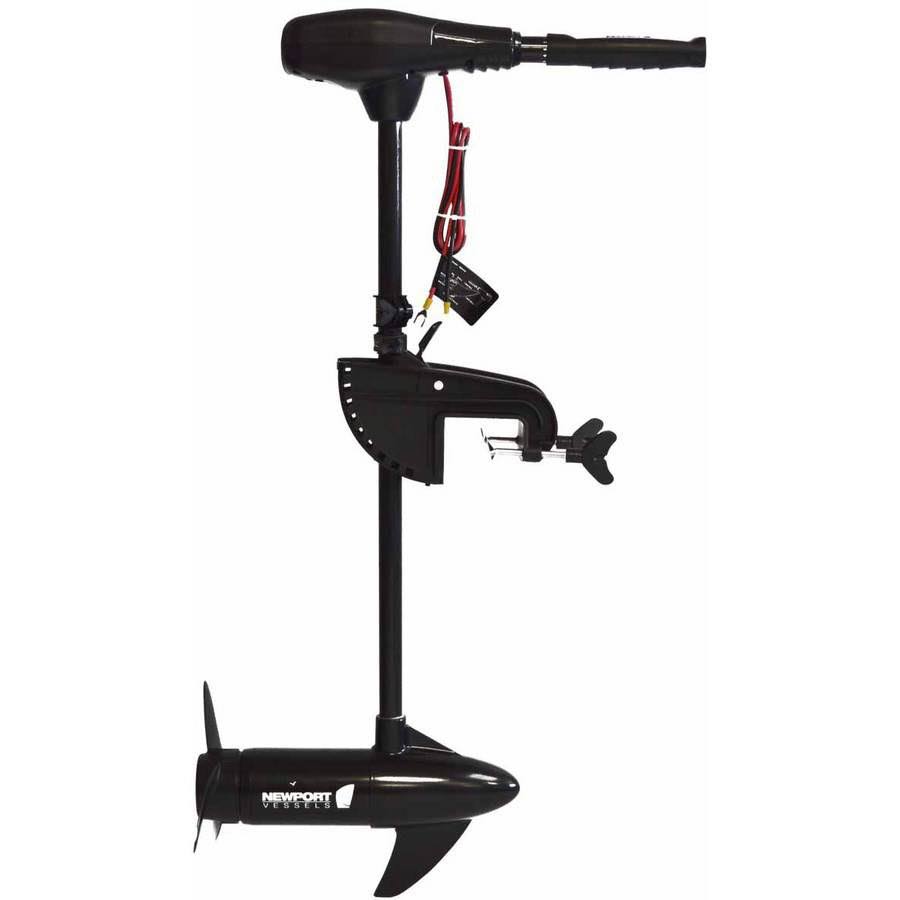 55lb Thrust Saltwater Transom Mounted Trolling Motor with LED Battery Indicator J660