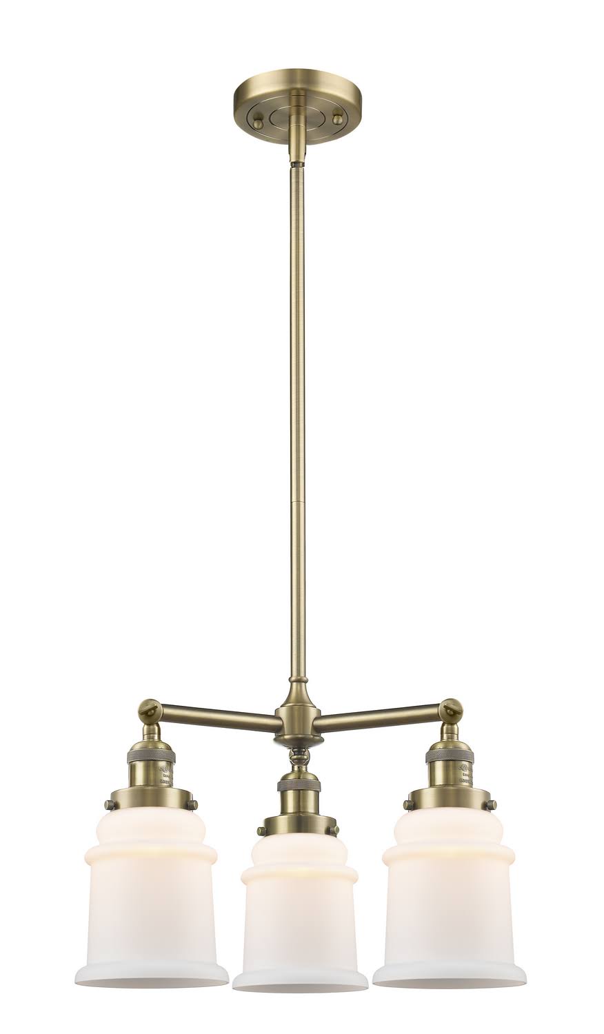 3 Light 18 inch Chandelier F785