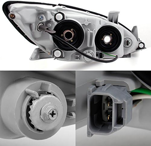 Chrome Bezel Headlights Replacement Pair L518918