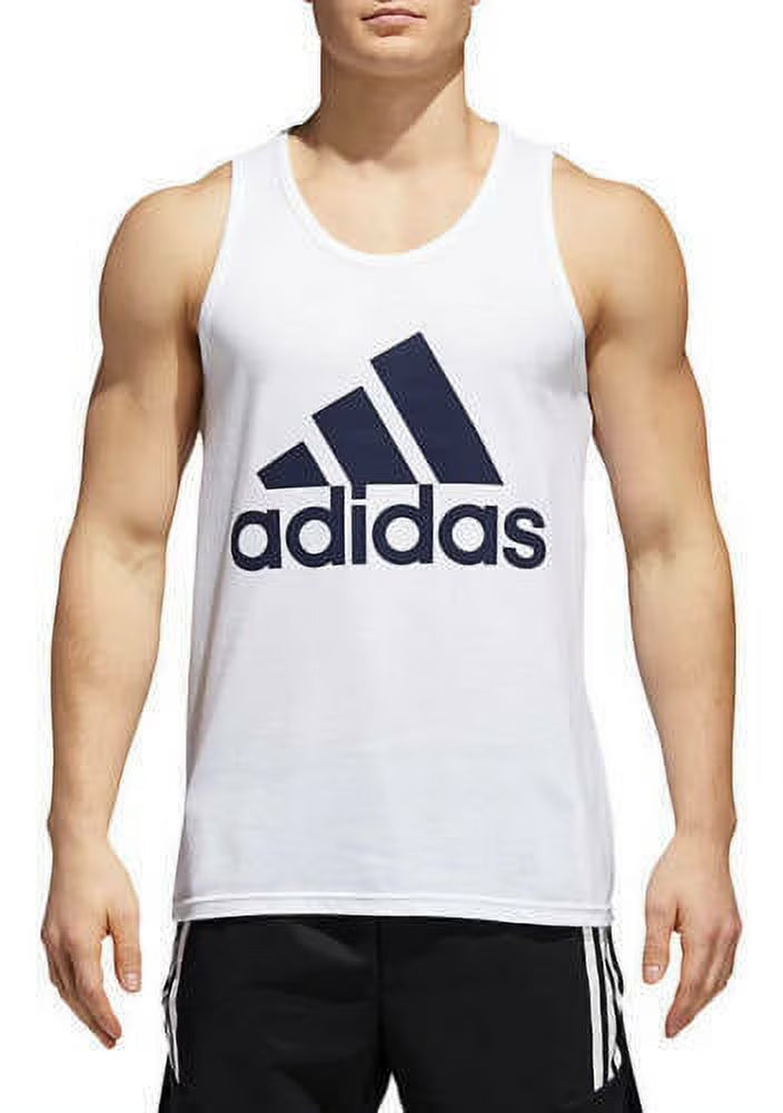 White/Black Classic Tank Top V6114