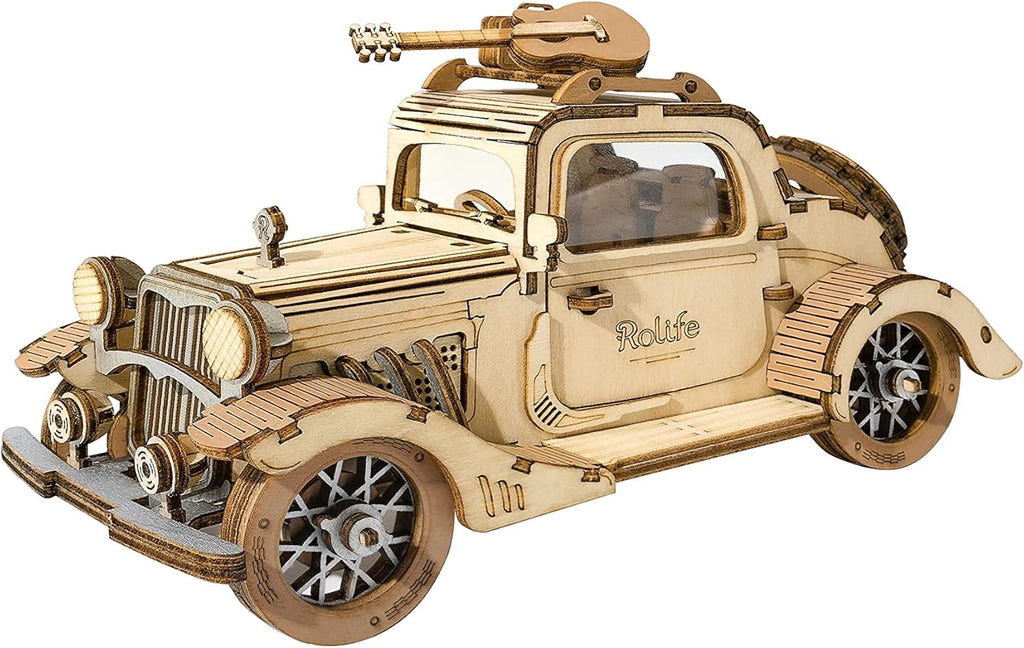 3D Wooden Puzzle Model Kit, Carriage, Pack of 2 V5116