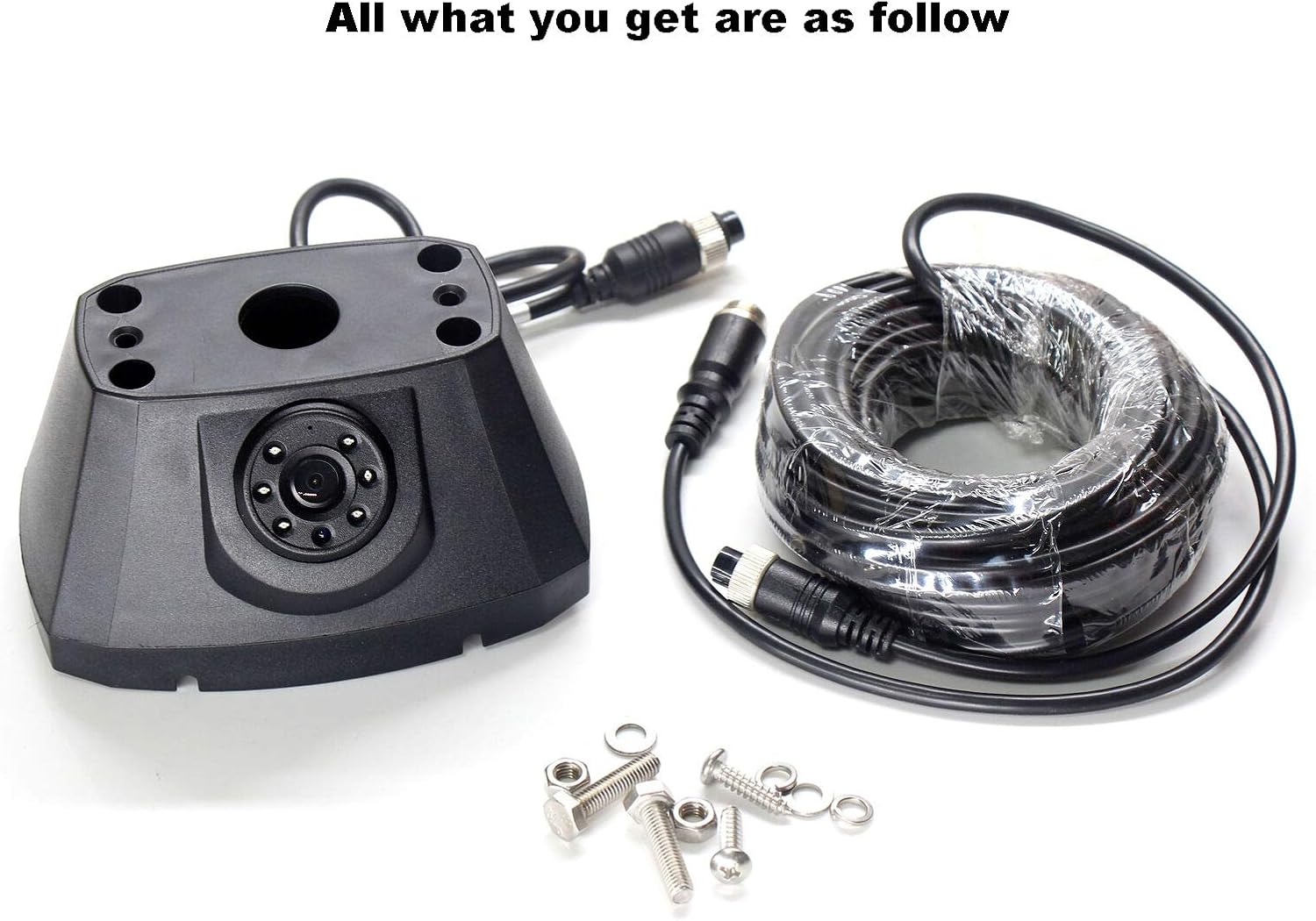 3rd Brake Light Backup Camera for Dodge Ram Promaster 2014-2019 Cargo Vans 4 Pin Plug Waterproof N28329