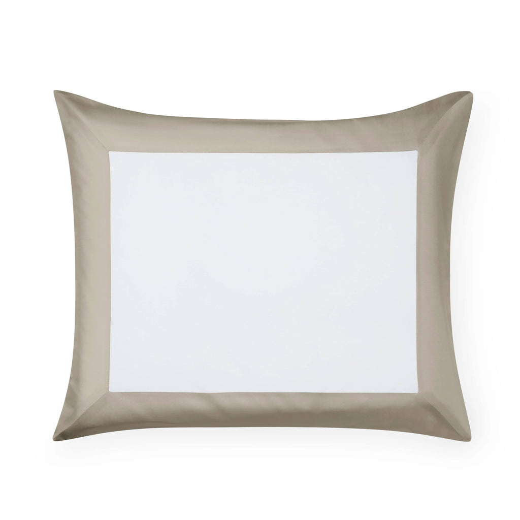White Boudoir Sham Q775