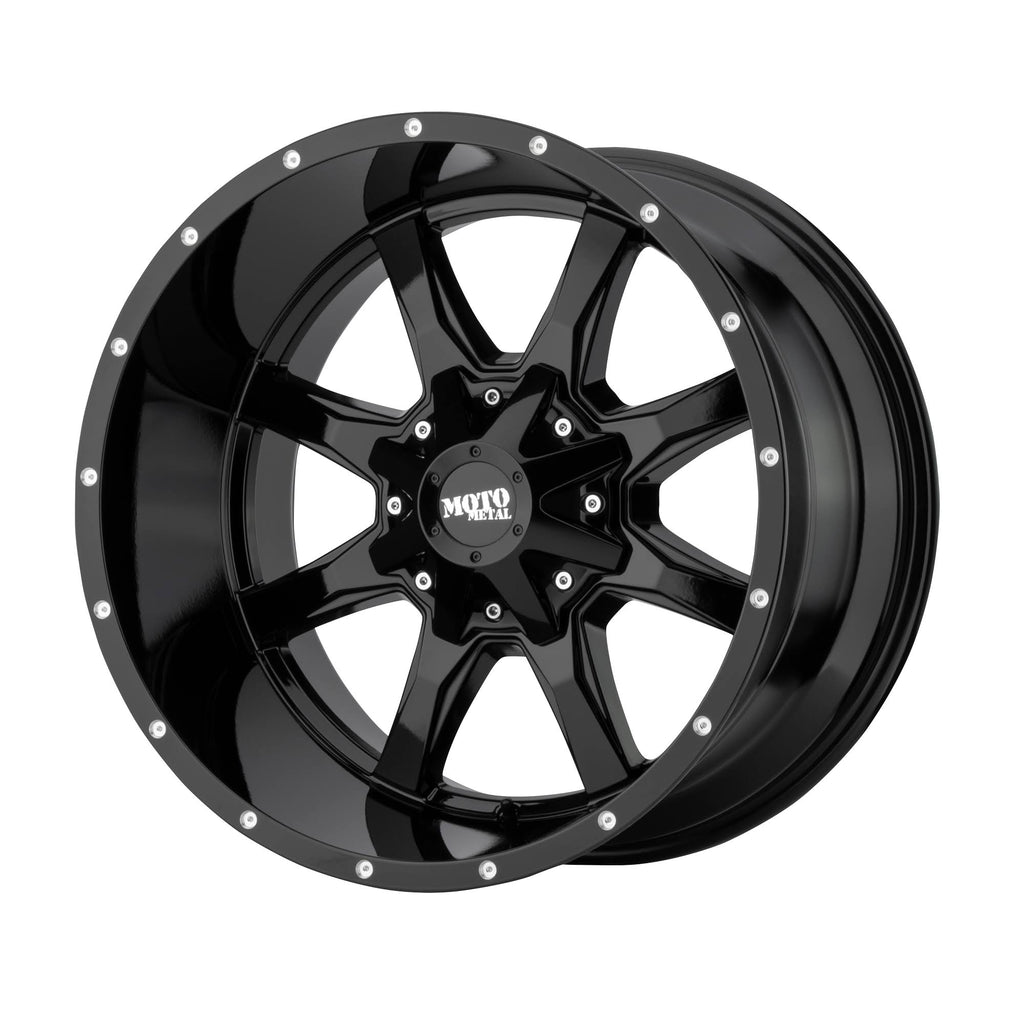 Gloss Black 18x22 Wheel D8809