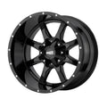 Gloss Black 18x22 Wheel D8809