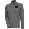 Heather Black Quarter-Zip Pullover Top K895113