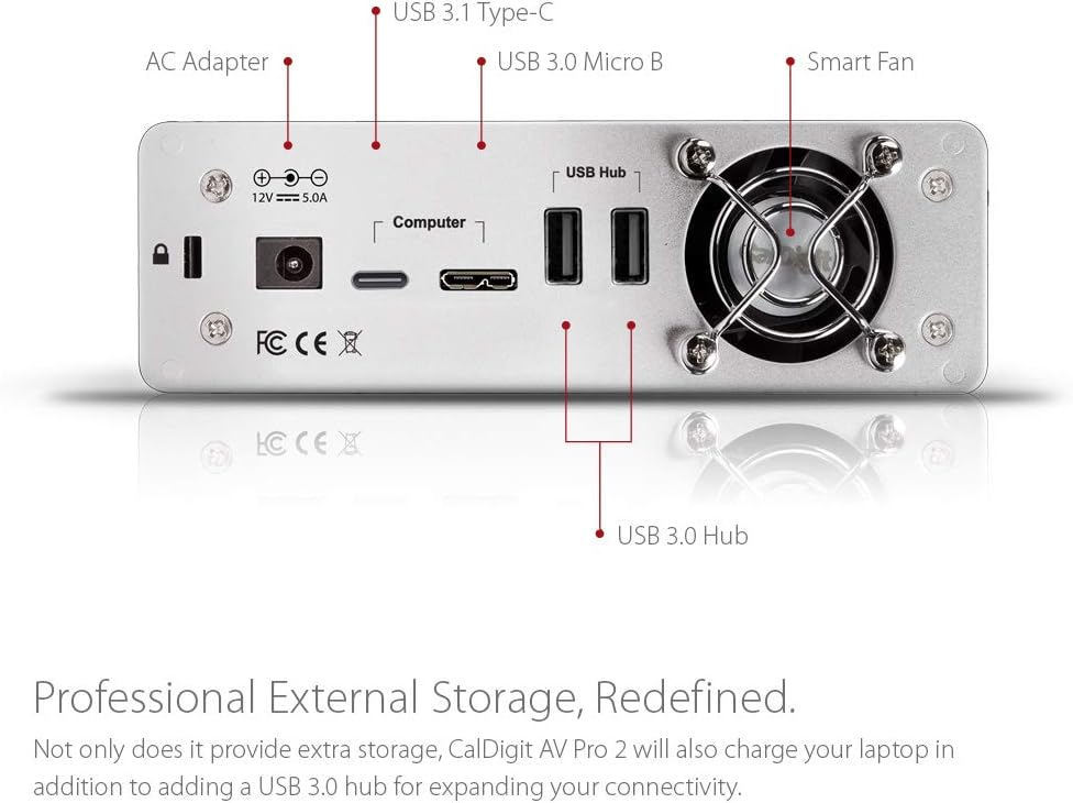 Storage Hub USB C External Drive 8TB Z711