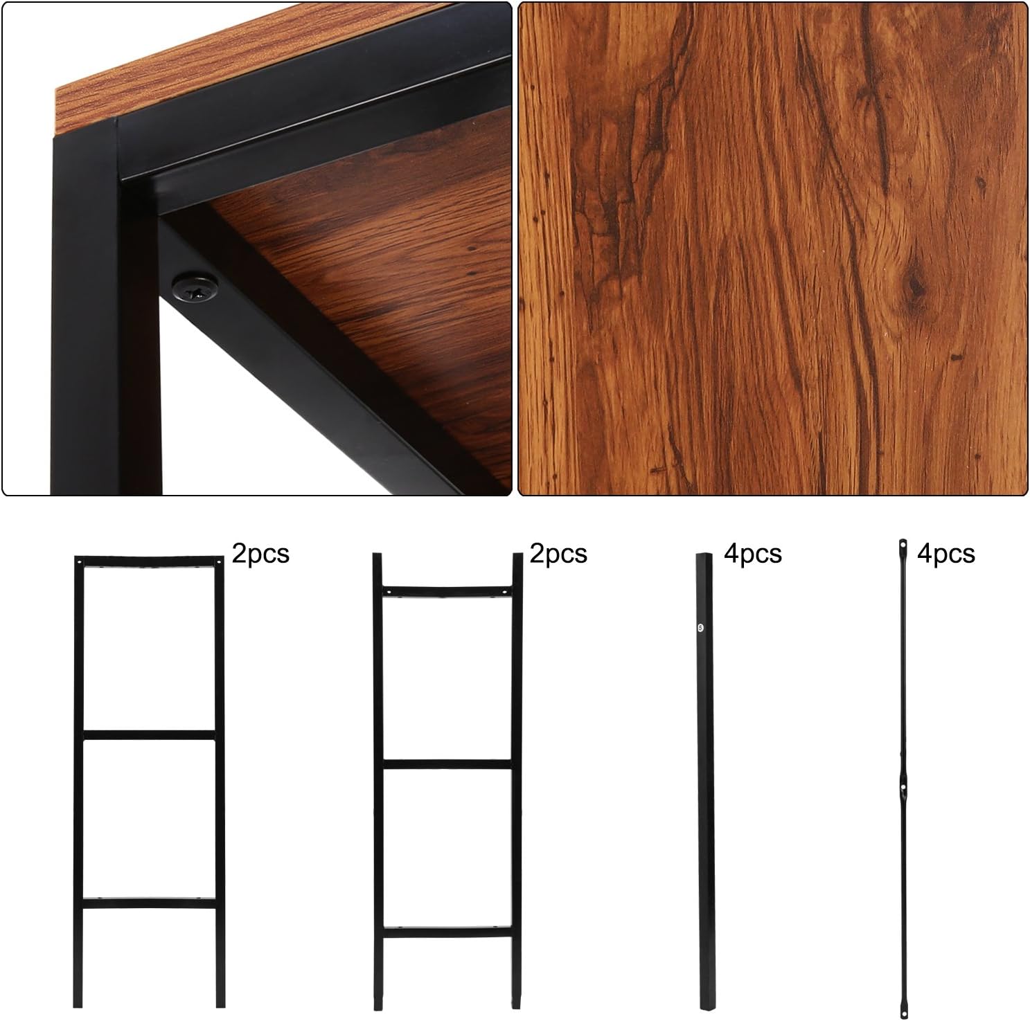 5-Tier Rustic Wood Bookcase G74824