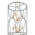 Eight Light Foyer Black R391350