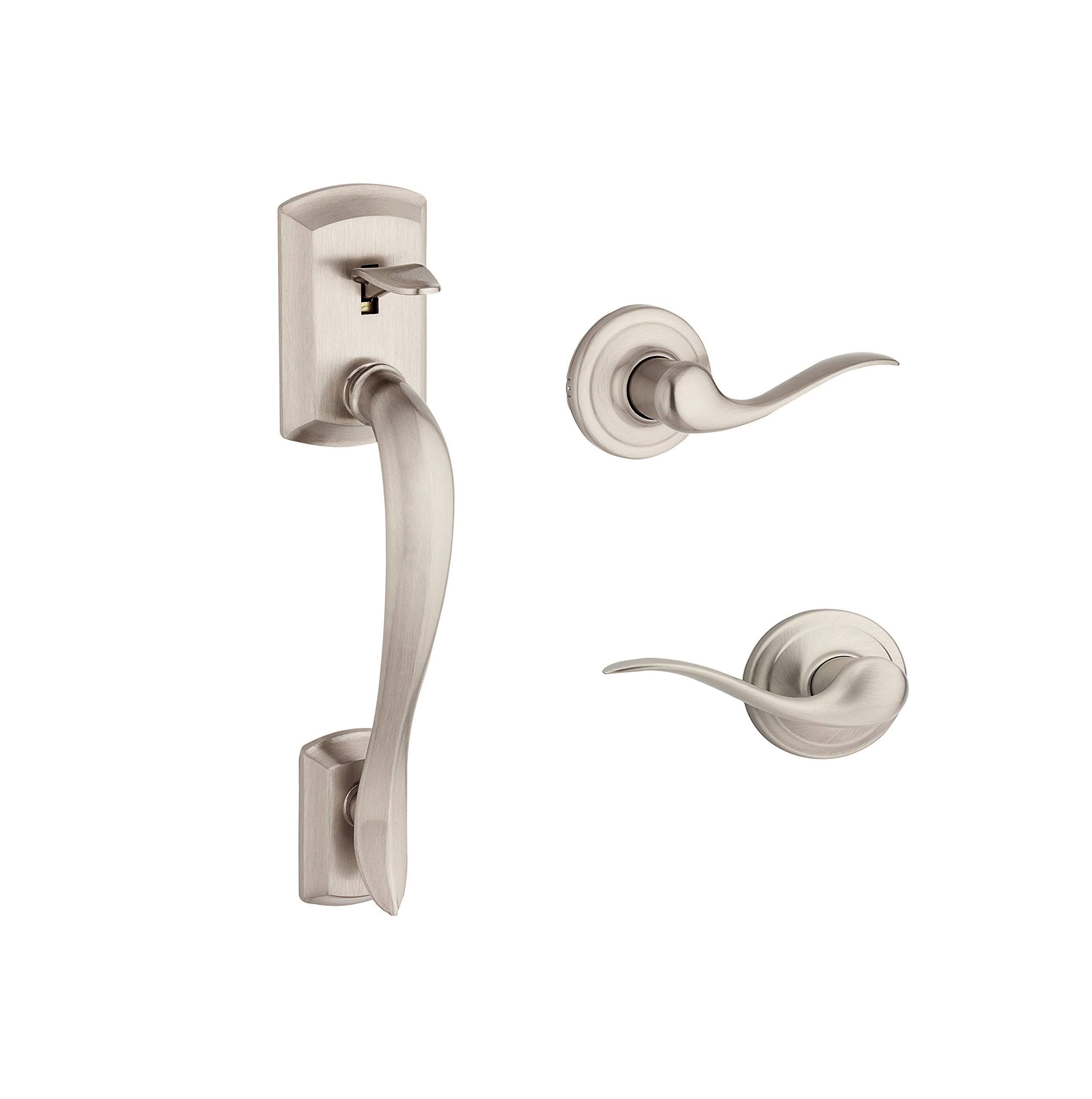 Satin Nickel Handle Only with Tustin Lever A615008