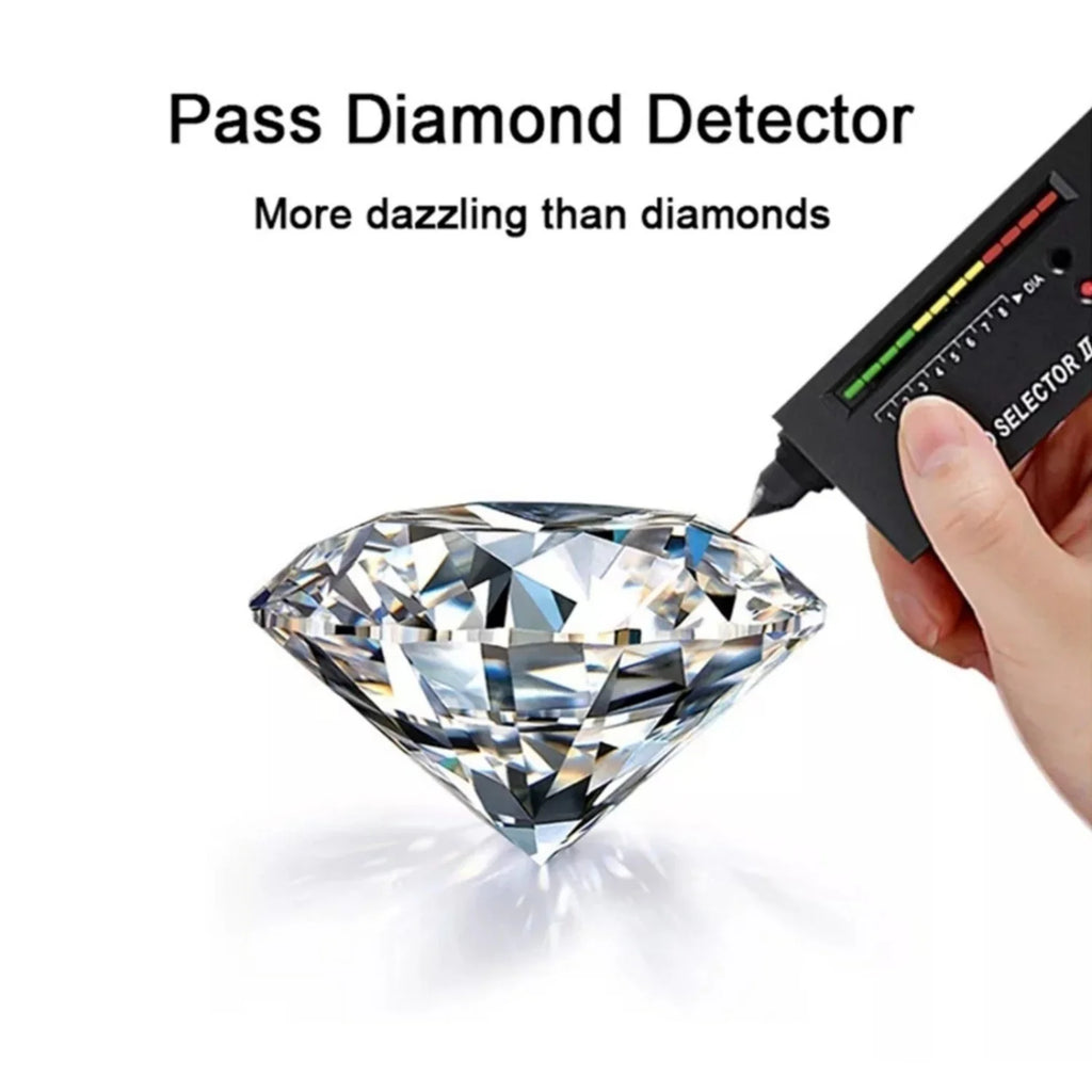925 Sterling Silver Moissanite Engagement Ring D8038