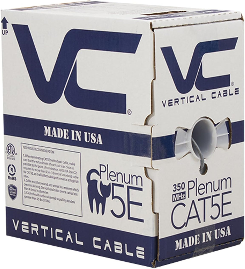 Bulk Ethernet Cable, 1000ft, Blue E9897