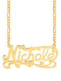 Diamond Cut Name Necklace Y292