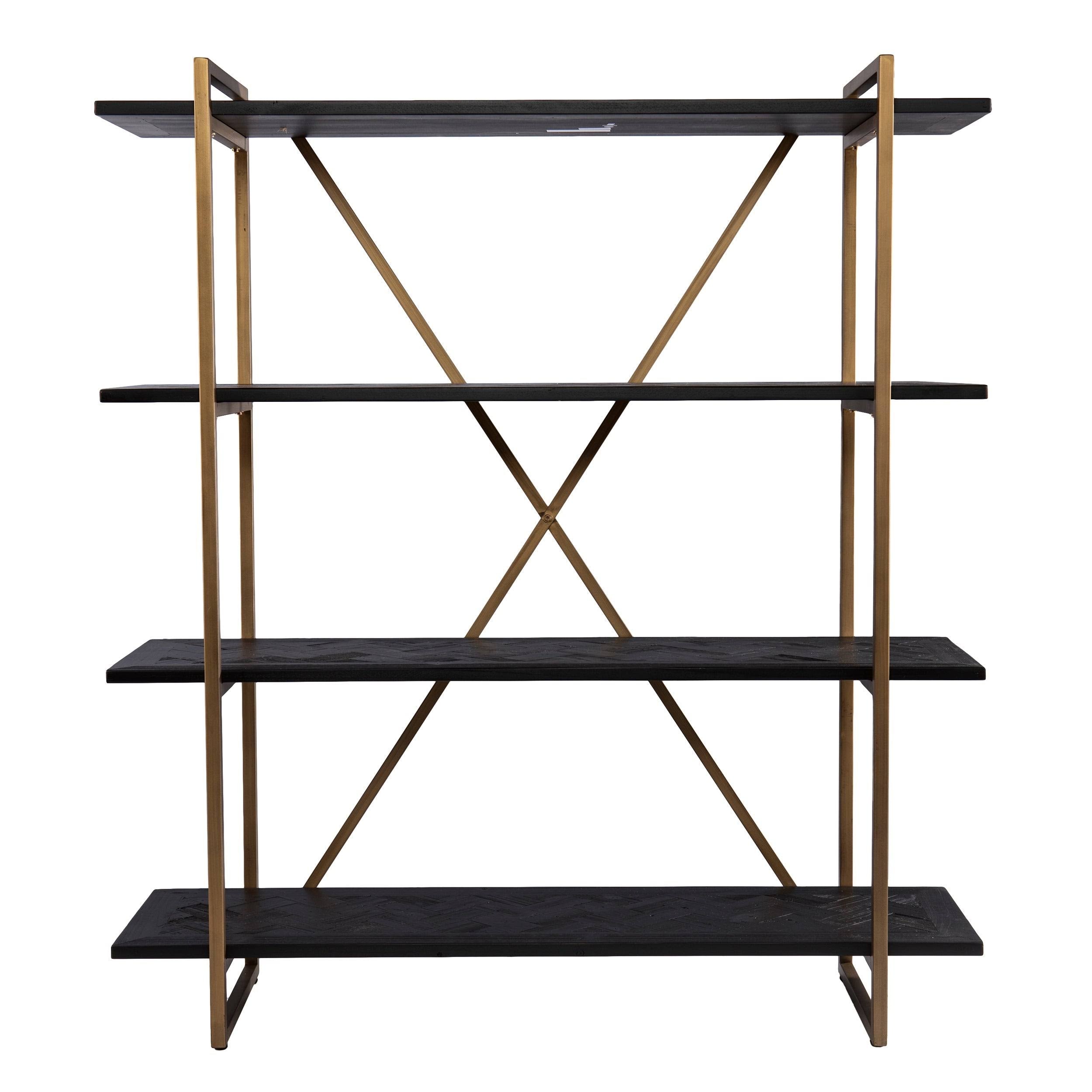 Black Wood Bookshelf I587