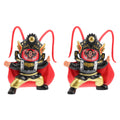 2pcs Chinese Ancient Sichuan Opera Face Changing Doll Ornament L56198