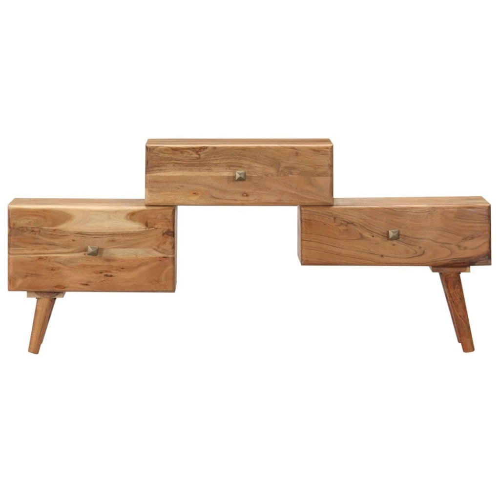 Solid Acacia Wood TV Cabinet Y168