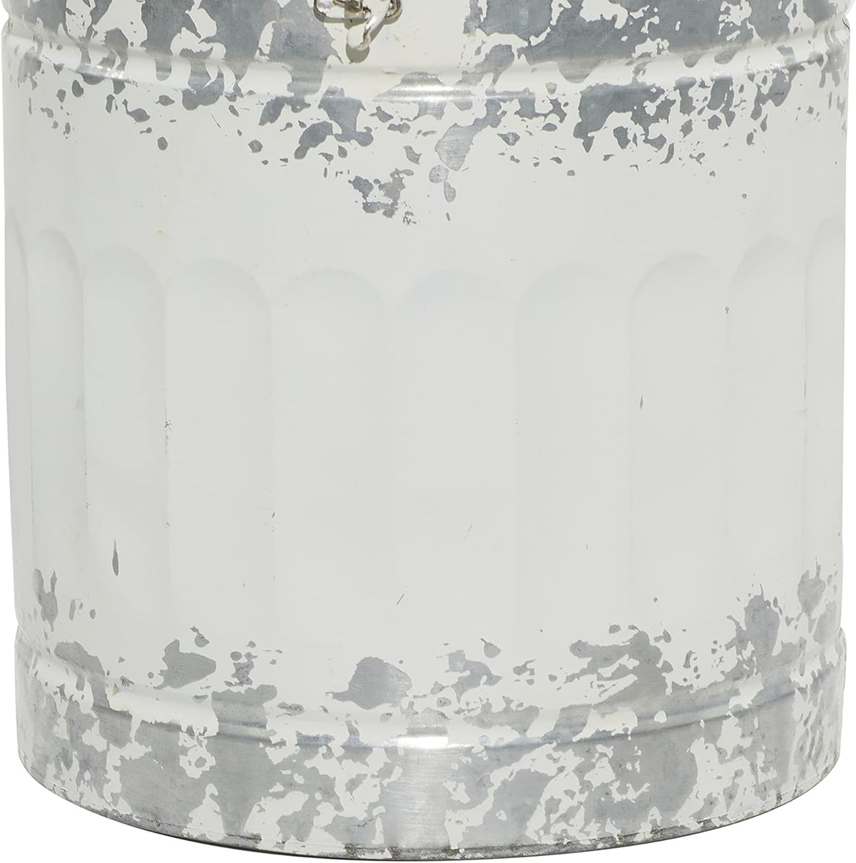 White Decorative Milk Can Pack of 2 J903