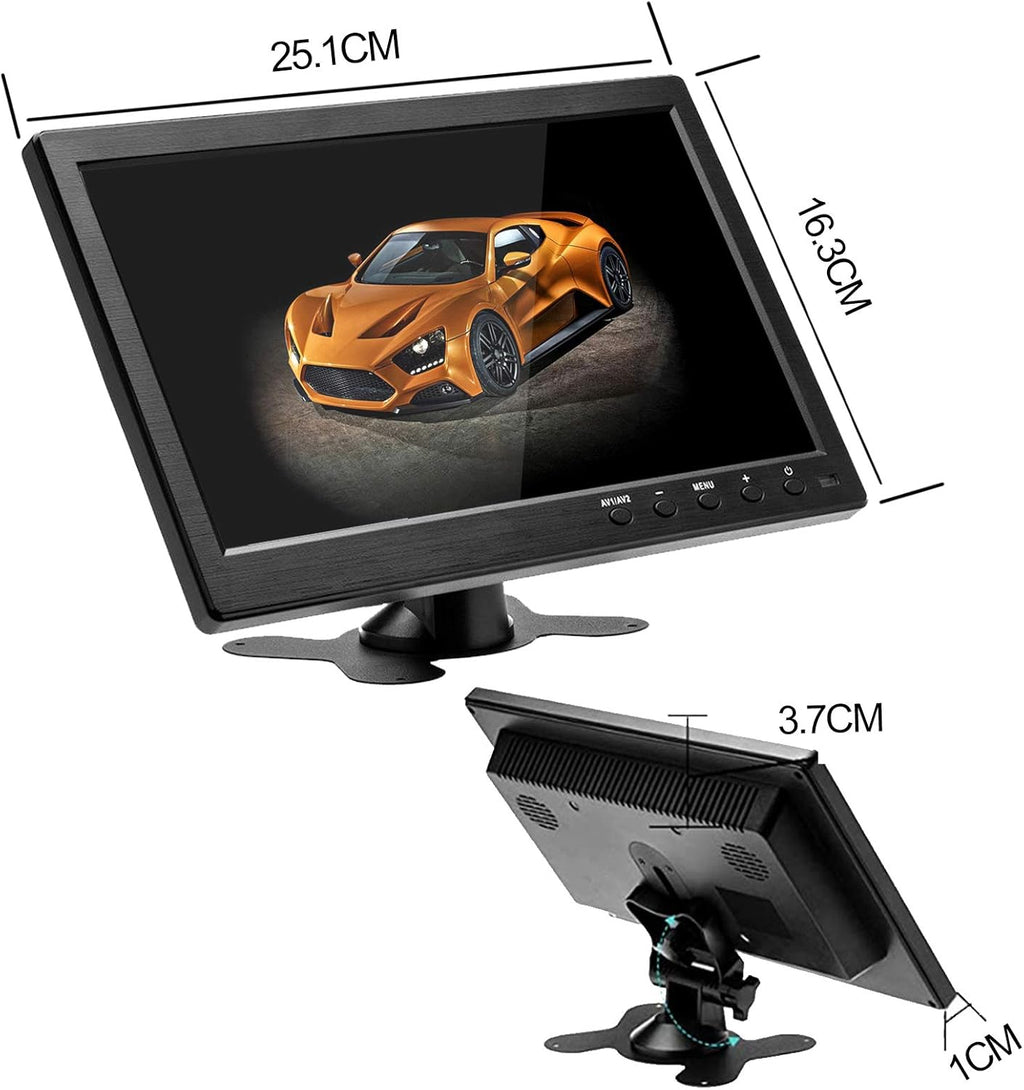 10.1 Inch LCD Security CCTV Monitor with HDMI Input Cable K64981