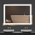 Wall Mounted LED Bathroom Mirror with Anti-Fog N158804