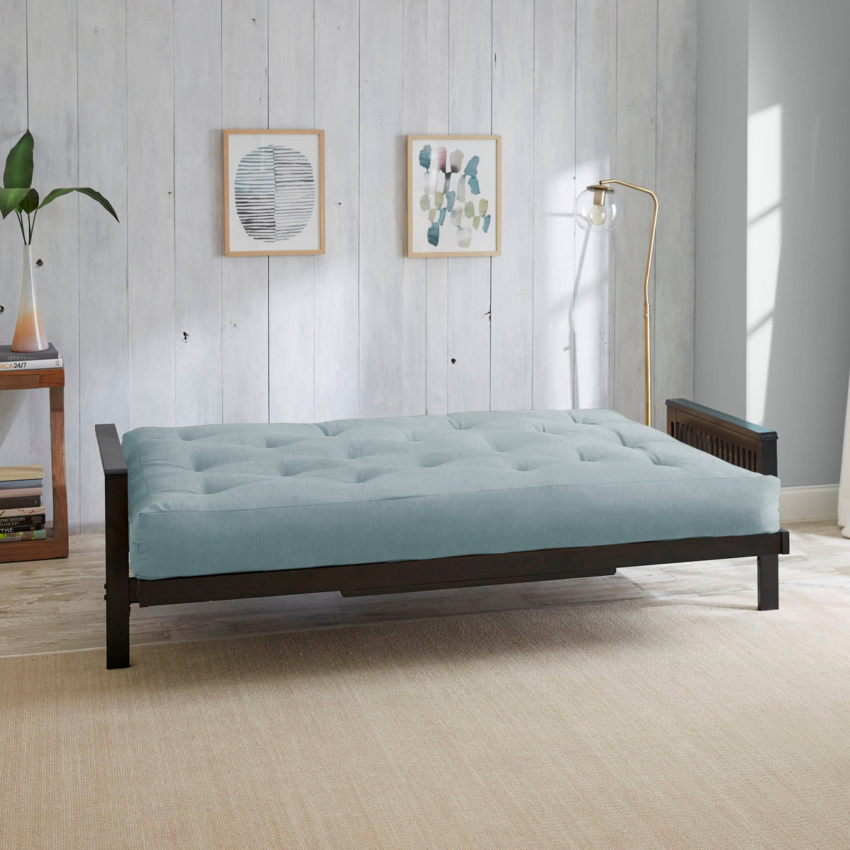 Red Full-Size 8-Inch Futon Mattress W19757