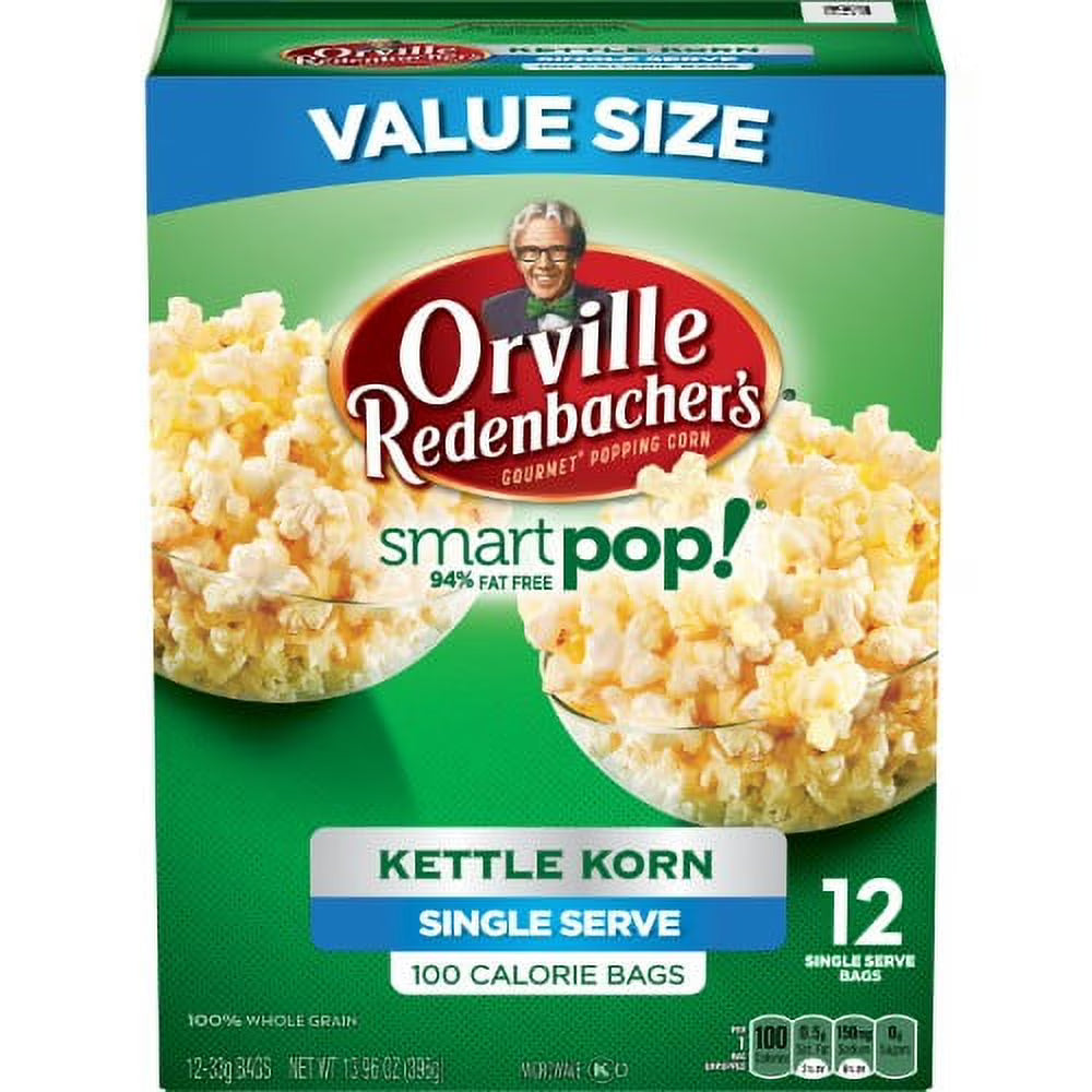 Kettle Corn Microwave Popcorn, Mini Bags, 1.16 Oz, 12 Ct (Pack of 10) I97808