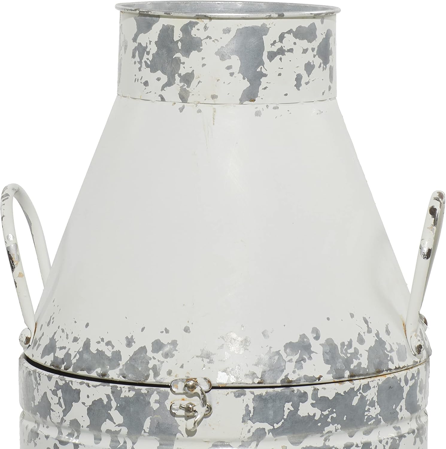 White Decorative Milk Can Pack of 2 J903