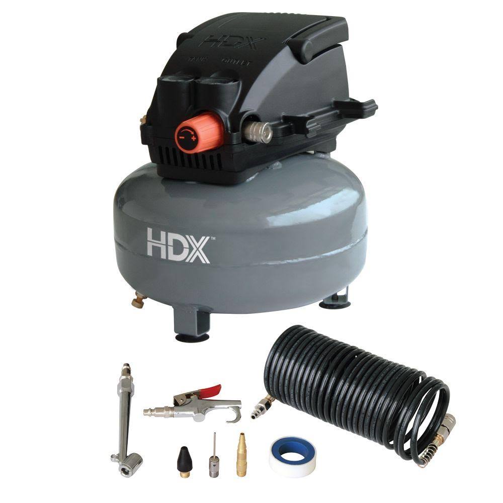 2G Pancake Air Compressor with 7-Piece Accessories Kit V64016
