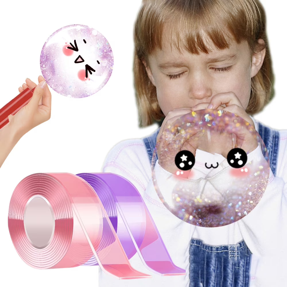 Nano Bubble Tape Kit with Glitter and Inflator H19402