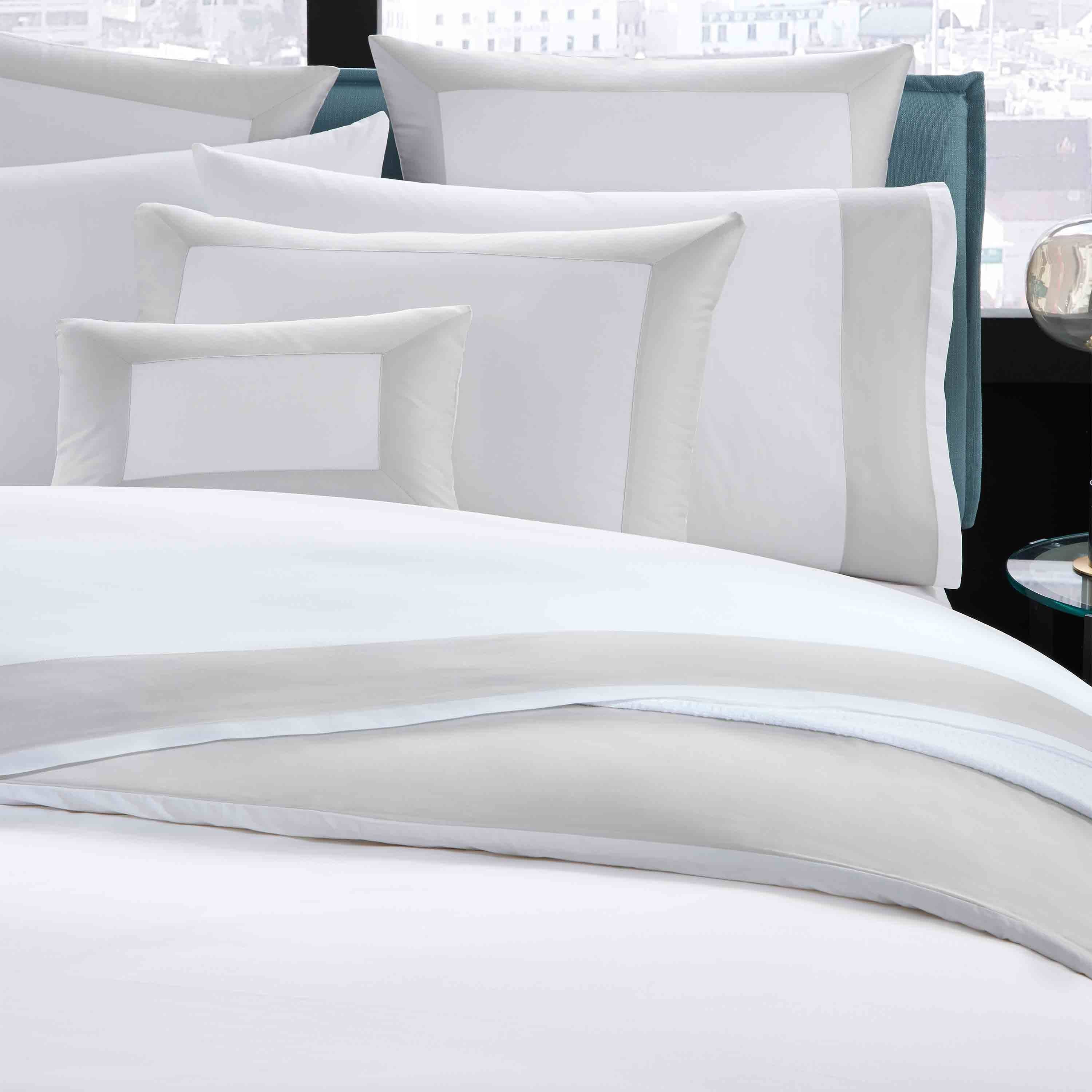 White Boudoir Sham Q775