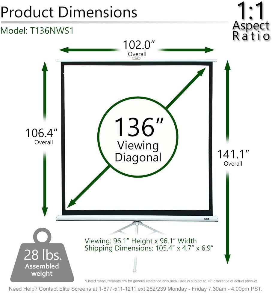 Portable Tripod Screen I752