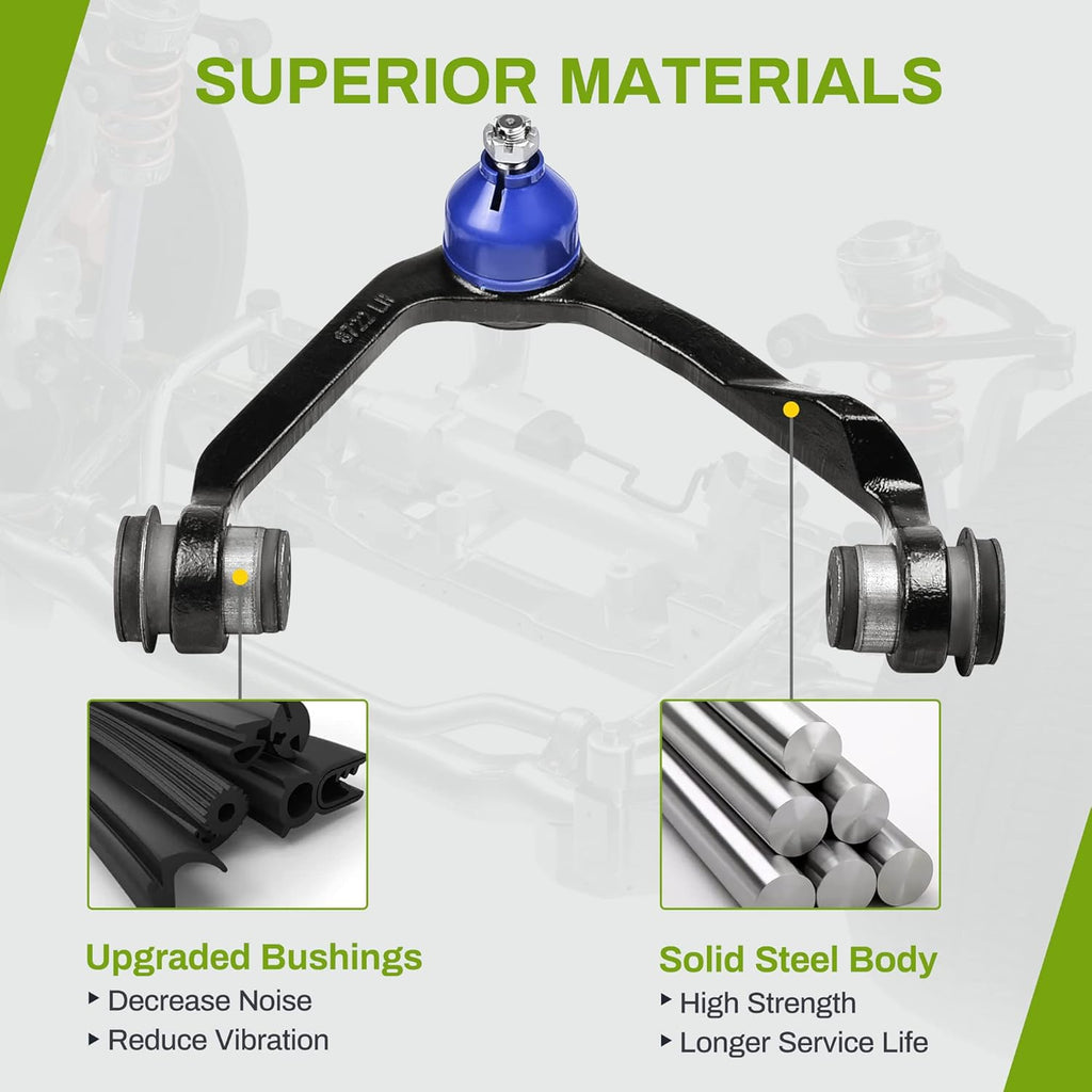 Front Control Arm Kit 14pcs Front Suspension Kit 4WD Only J960