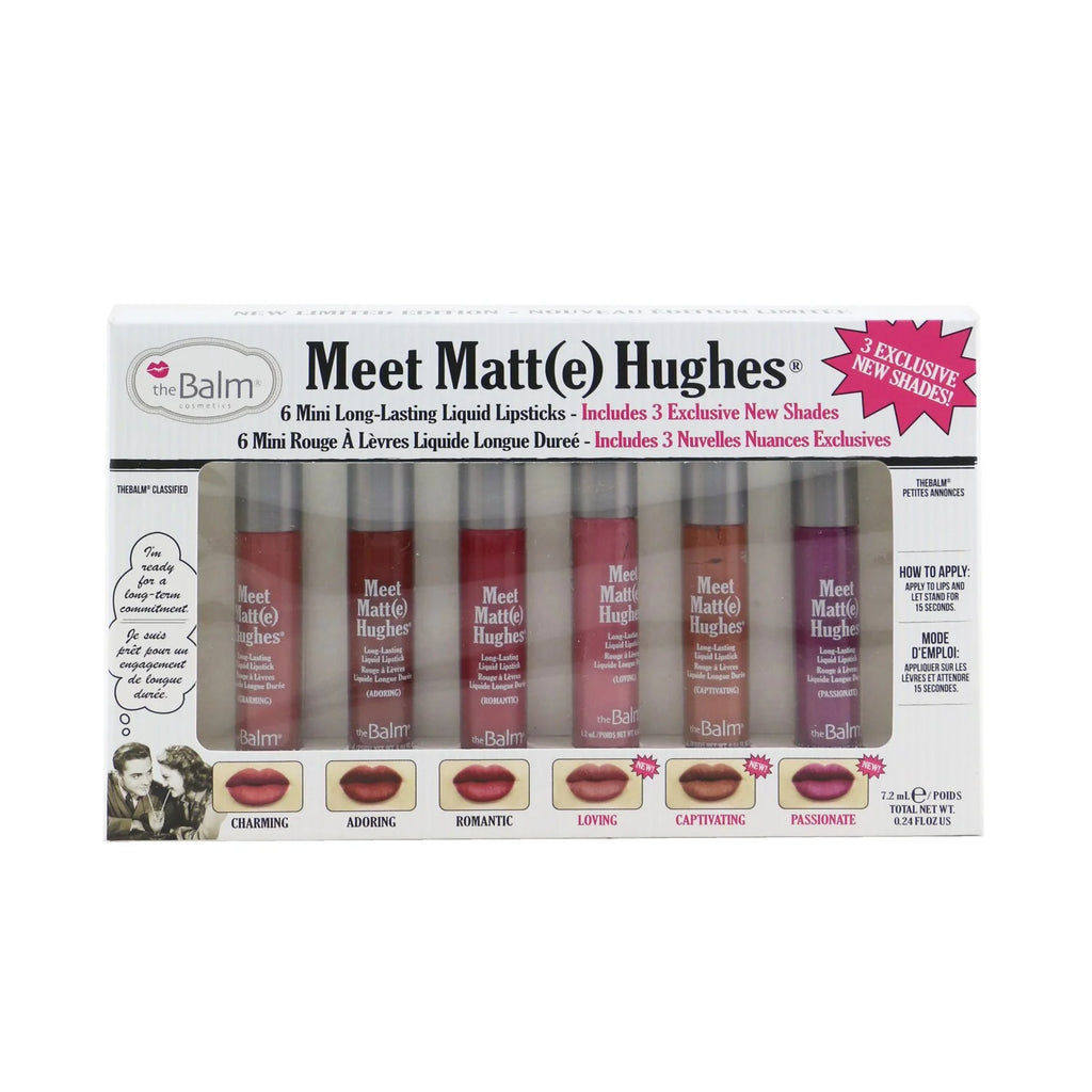 6 Mini Long Lasting Liquid Lipsticks Kit P82751