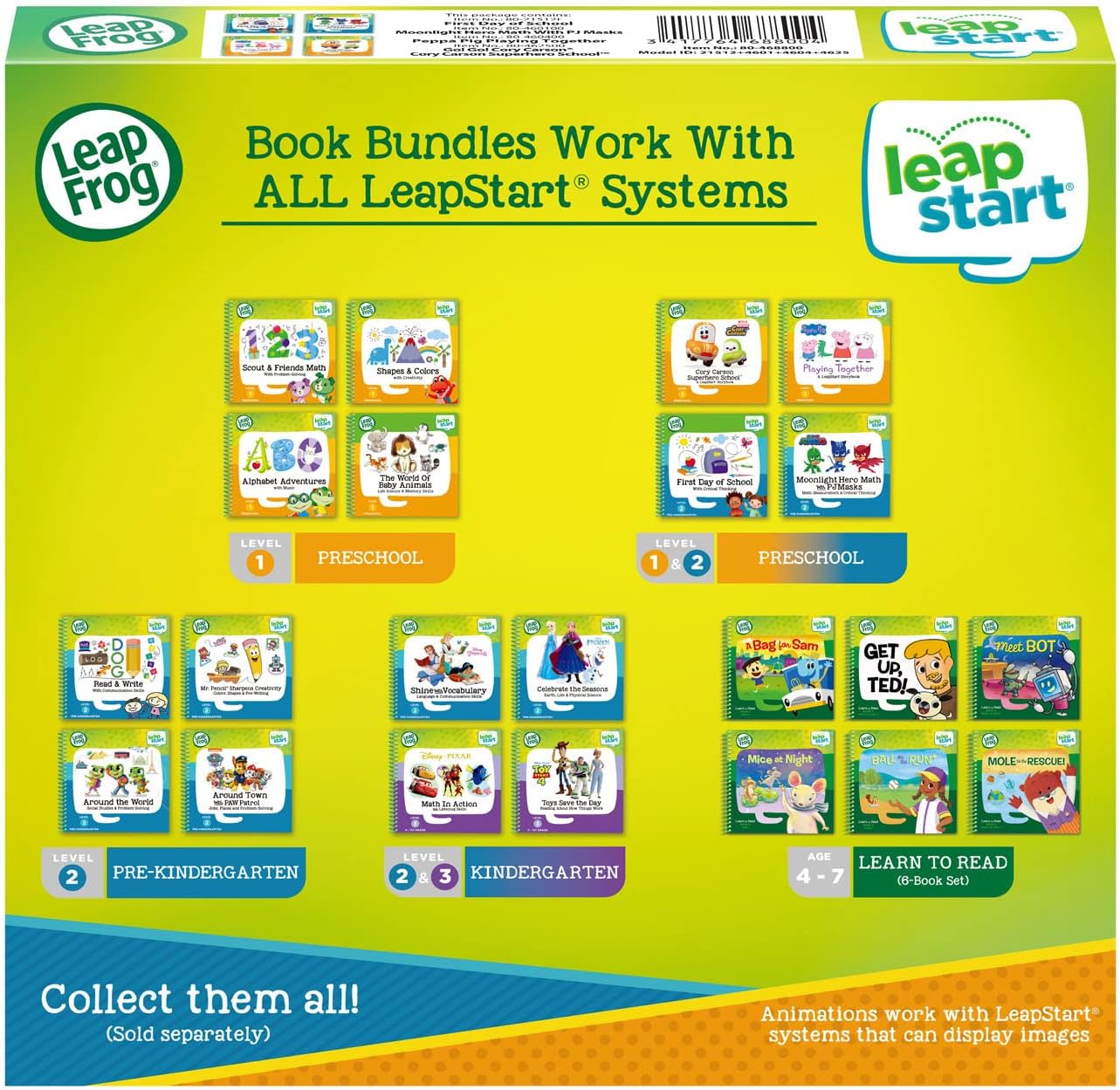LeapStart Literacy and Critical Thinking 4-Pack G307132