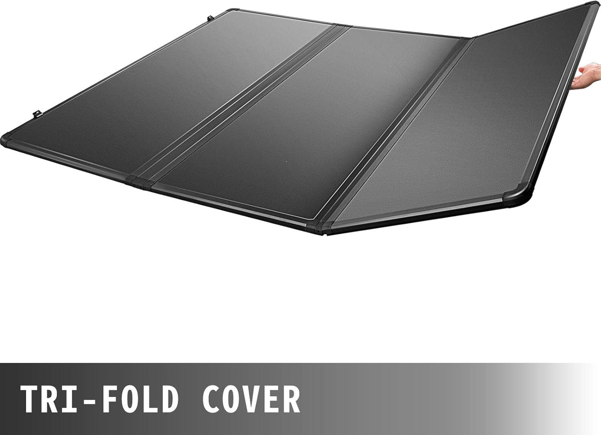 Tri-Fold Hard Truck Bed Tonneau Cover 5.7FT U412753