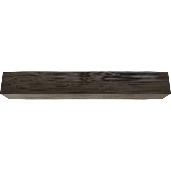 Sandblasted Faux Wood Fireplace Mantel N50833