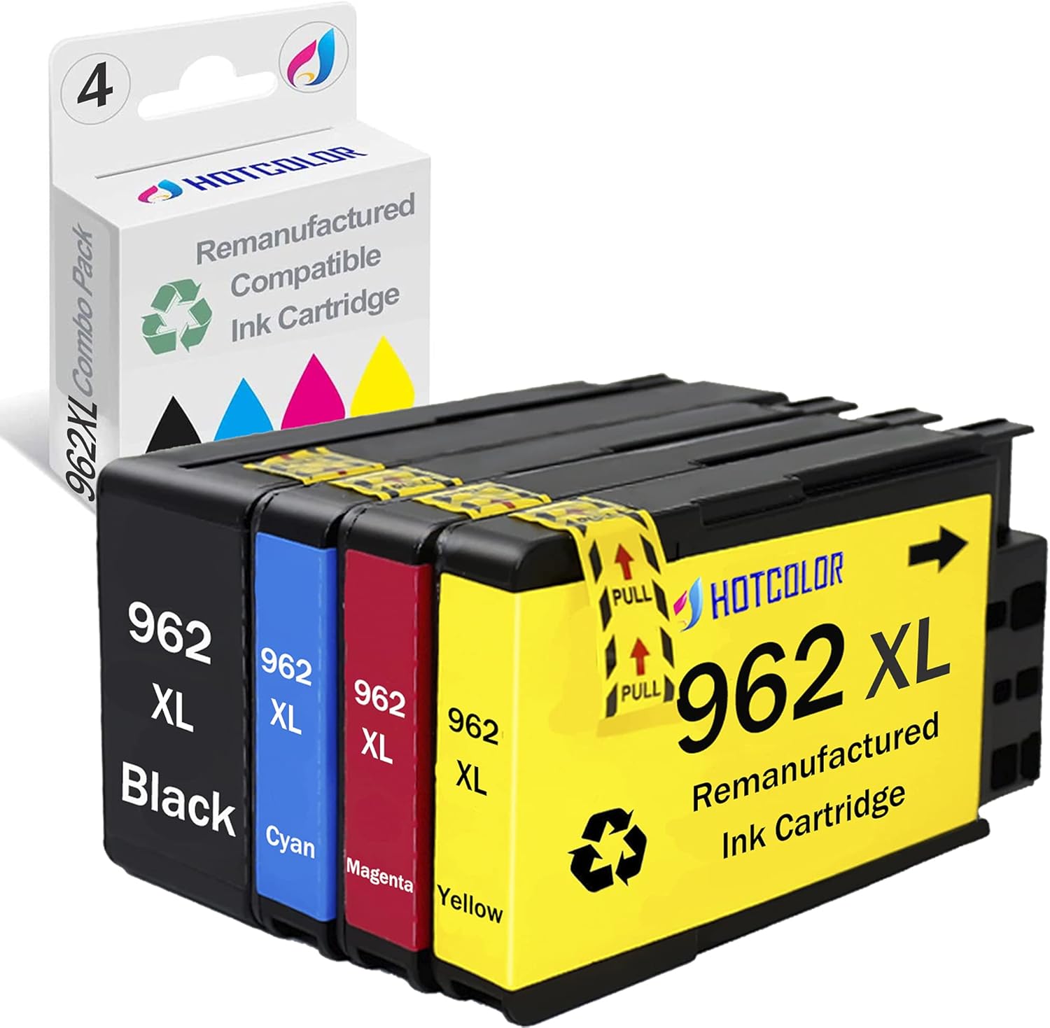 962XL Ink Cartridges Combo Pack 4PK U936434