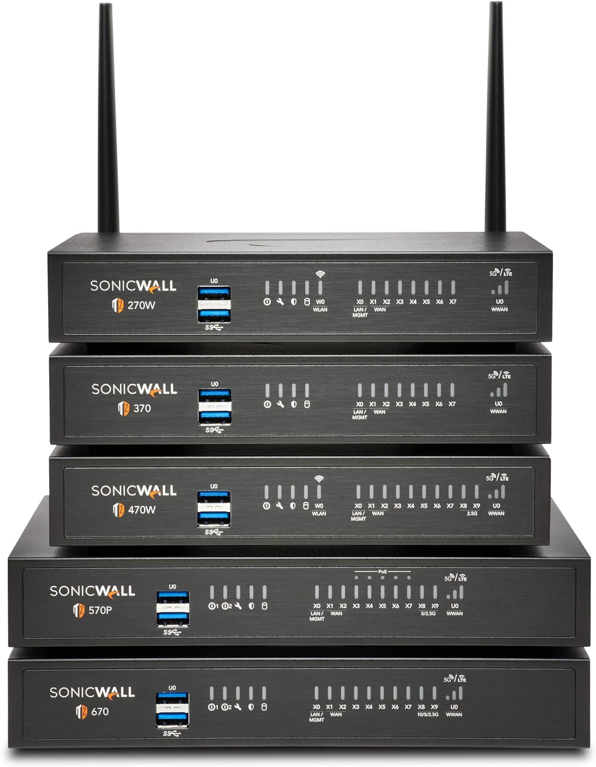 SonicWall TZ270 TotalSecure 1YR Advanced Edition X554