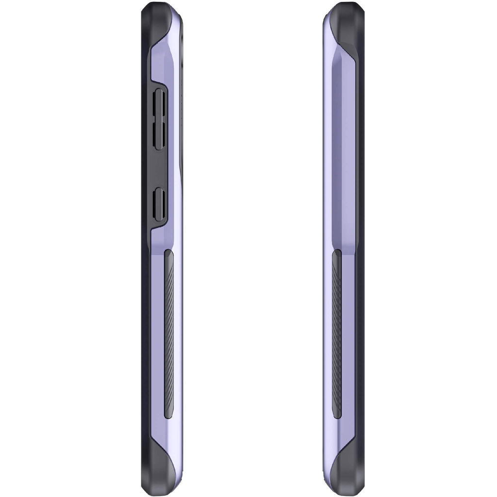 Violet Clear Metal Case J7376