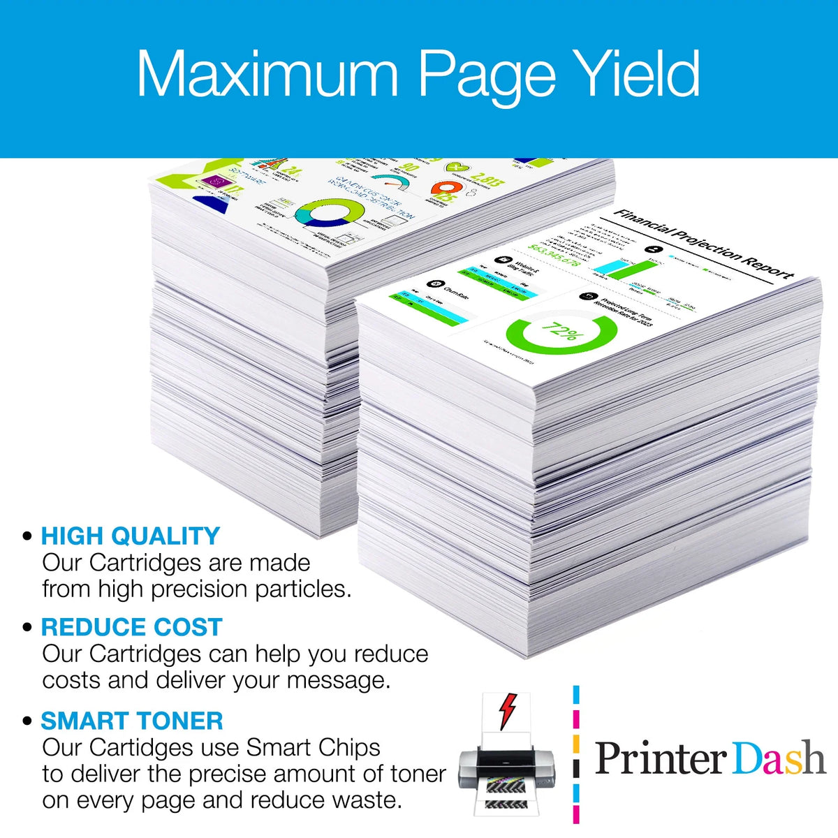 Black Compatible Replacement Printer B36825