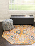 Yellow Octagon Rug H316341