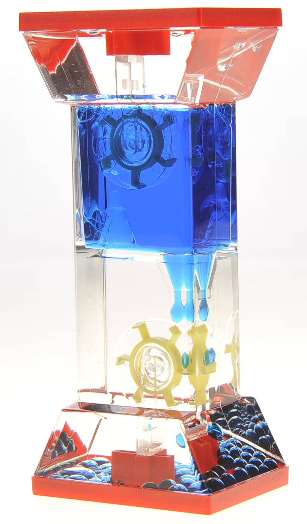 Blue Motion Bubbler With Two Wheels V724