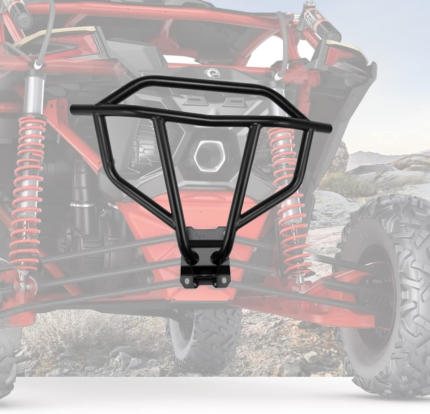 Heavy-duty Steel Tube UTV Rear Bumper Bar H9297