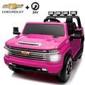 Pink 24V Ride on Car 2 Seater Electric Truck with Remote Control V99424